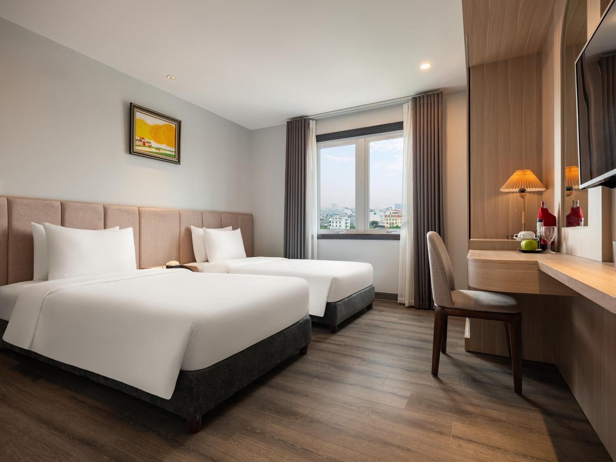 Minasi Premium Hotel Hanoi Exterior foto